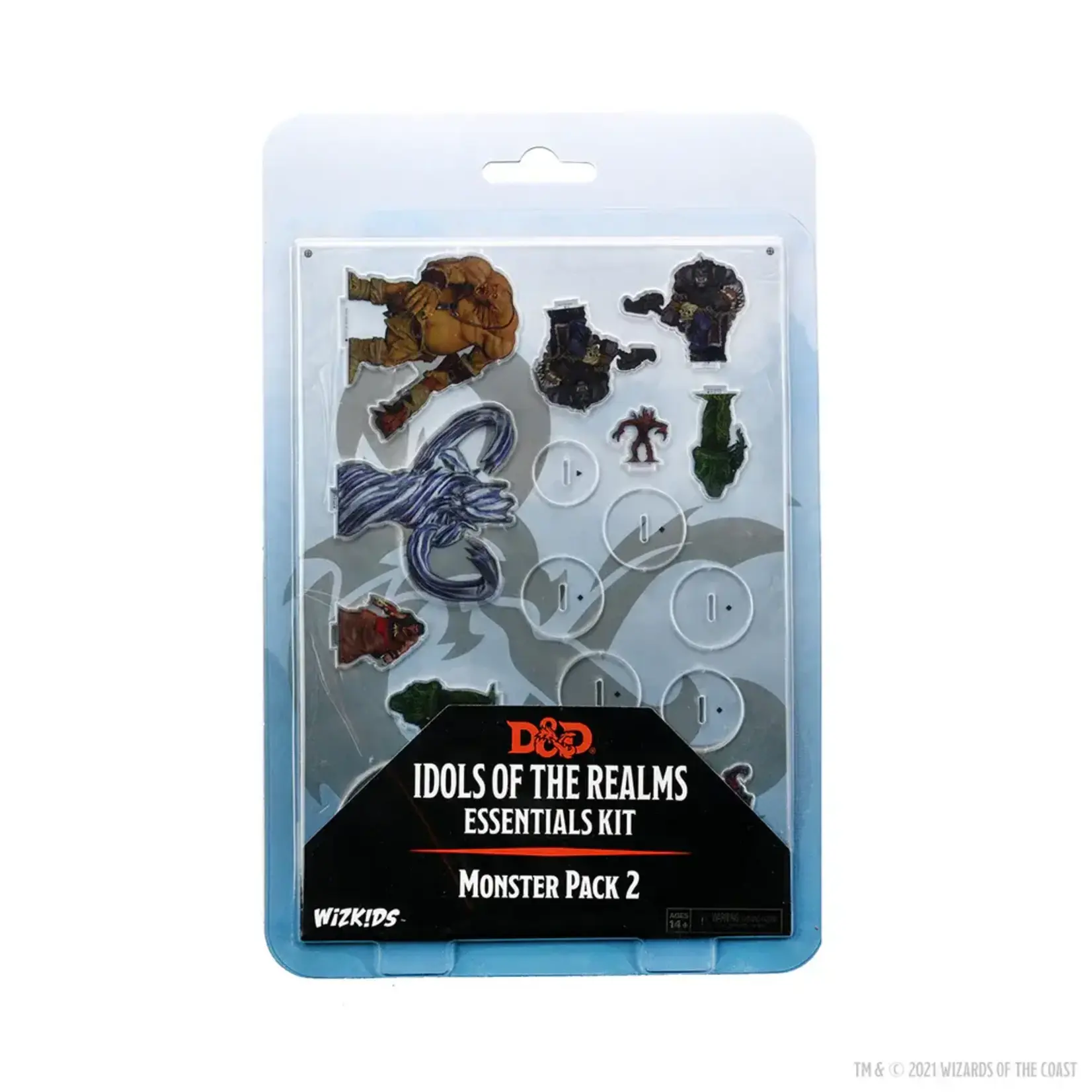 Wizkids D&D Idols 2D Minis Monster Pk 2