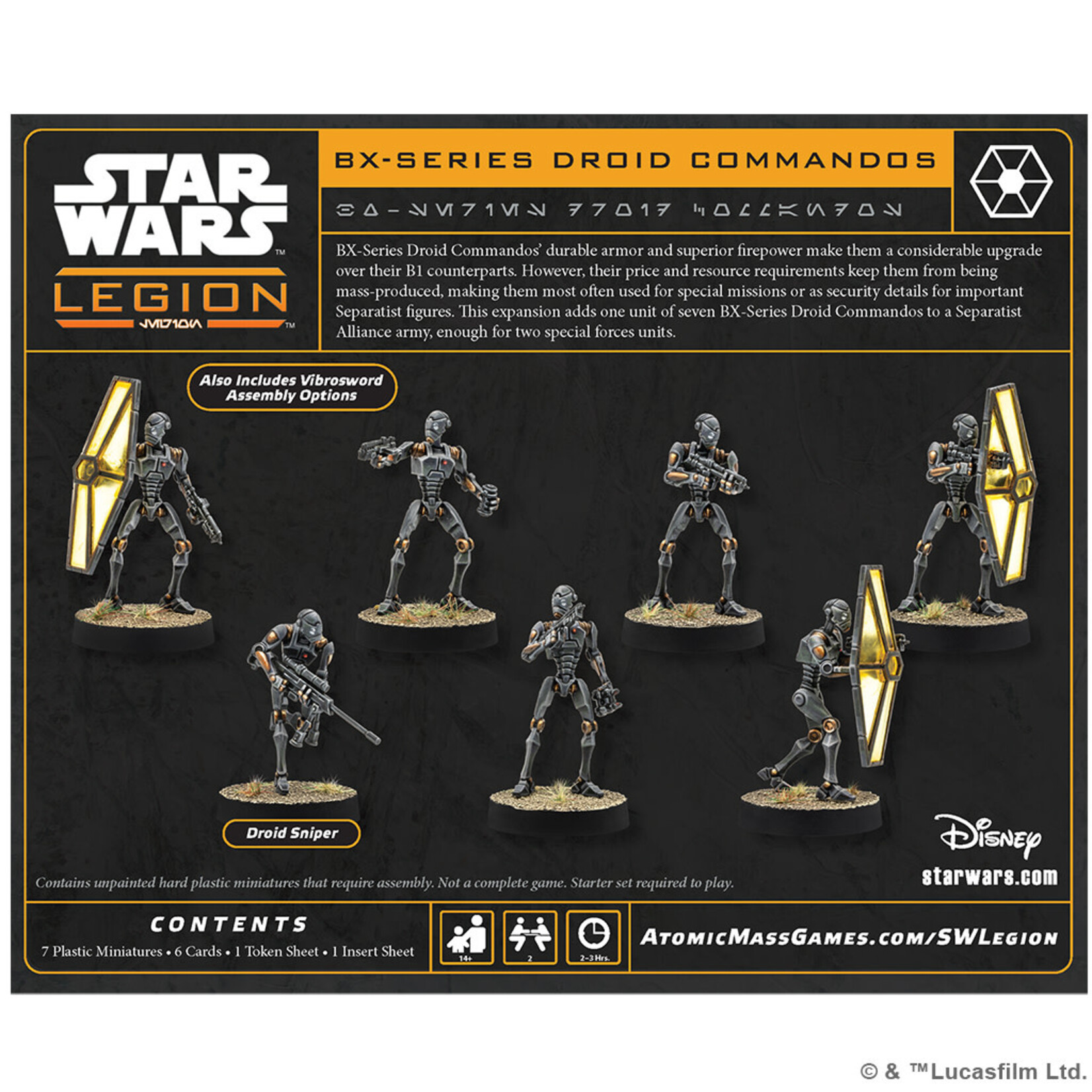 Fantasy Flight Games Star Wars: Legion – BX-Series Droid Commandos