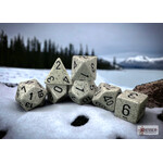 Chessex Speckled Arctic Camo Polyhedral 7-Dice Set