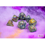 Chessex Festive Carousel/white Polyhedral 7-Dice Set