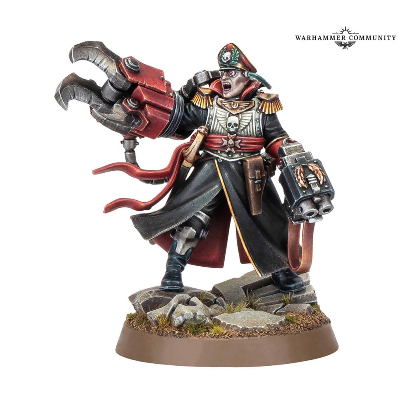 Games Workshop Astra Militarum: Commissar Yarrick