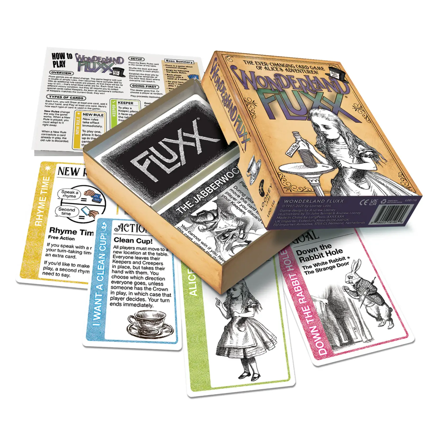 Looney Labs Wonderland Fluxx