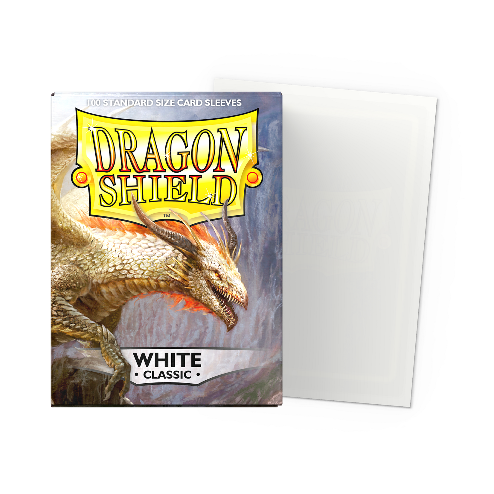 Arcane Tinmen Dragon Shields: (100) White