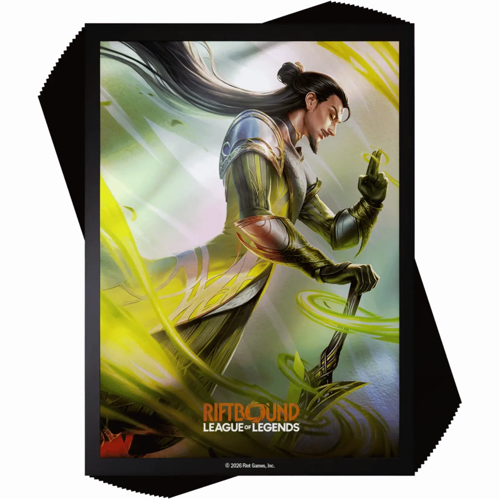 Riftbound TCG: League Of Legends: Set 3 Unleashed Art Sleeves: Master Yi Wuju Master (100ct)
