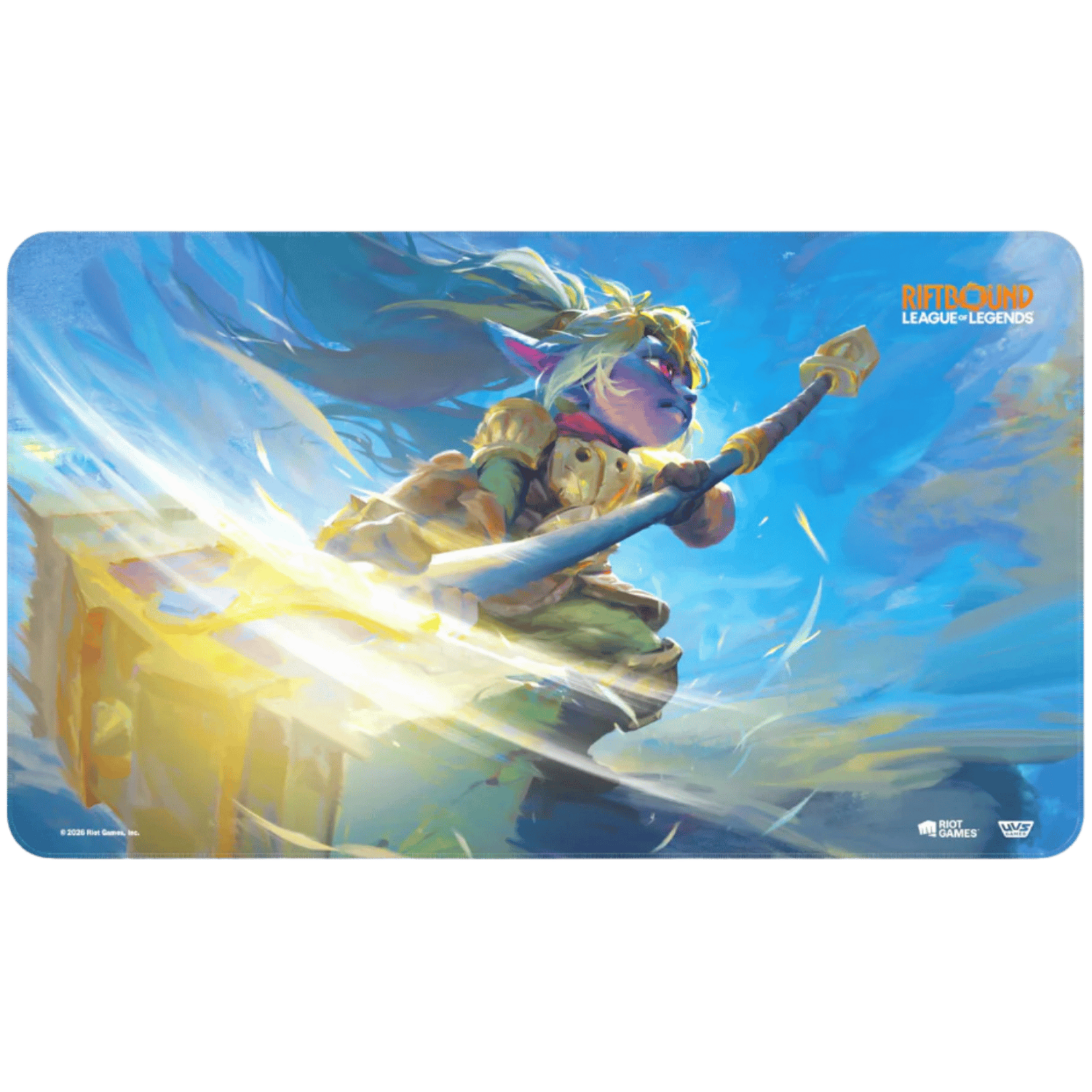 Riftbound TCG: League Of Legends: Set 3 Unleashed Playmat: Poppy Keeper Of The Hammer