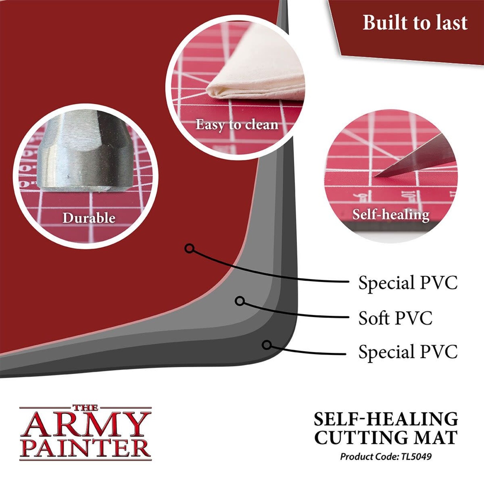 Army Painter Miniature & Model Tools: Self-Healing Cutting Mat