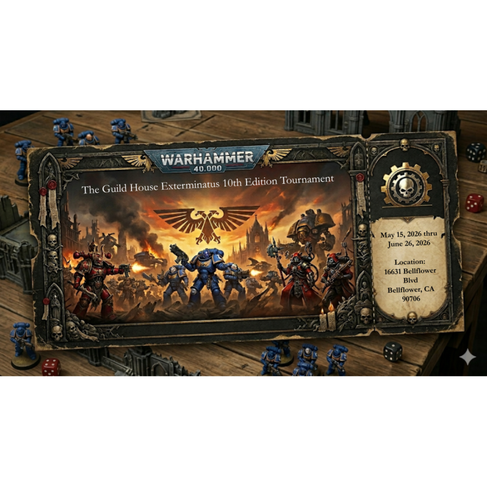 40k Tournament Ticket