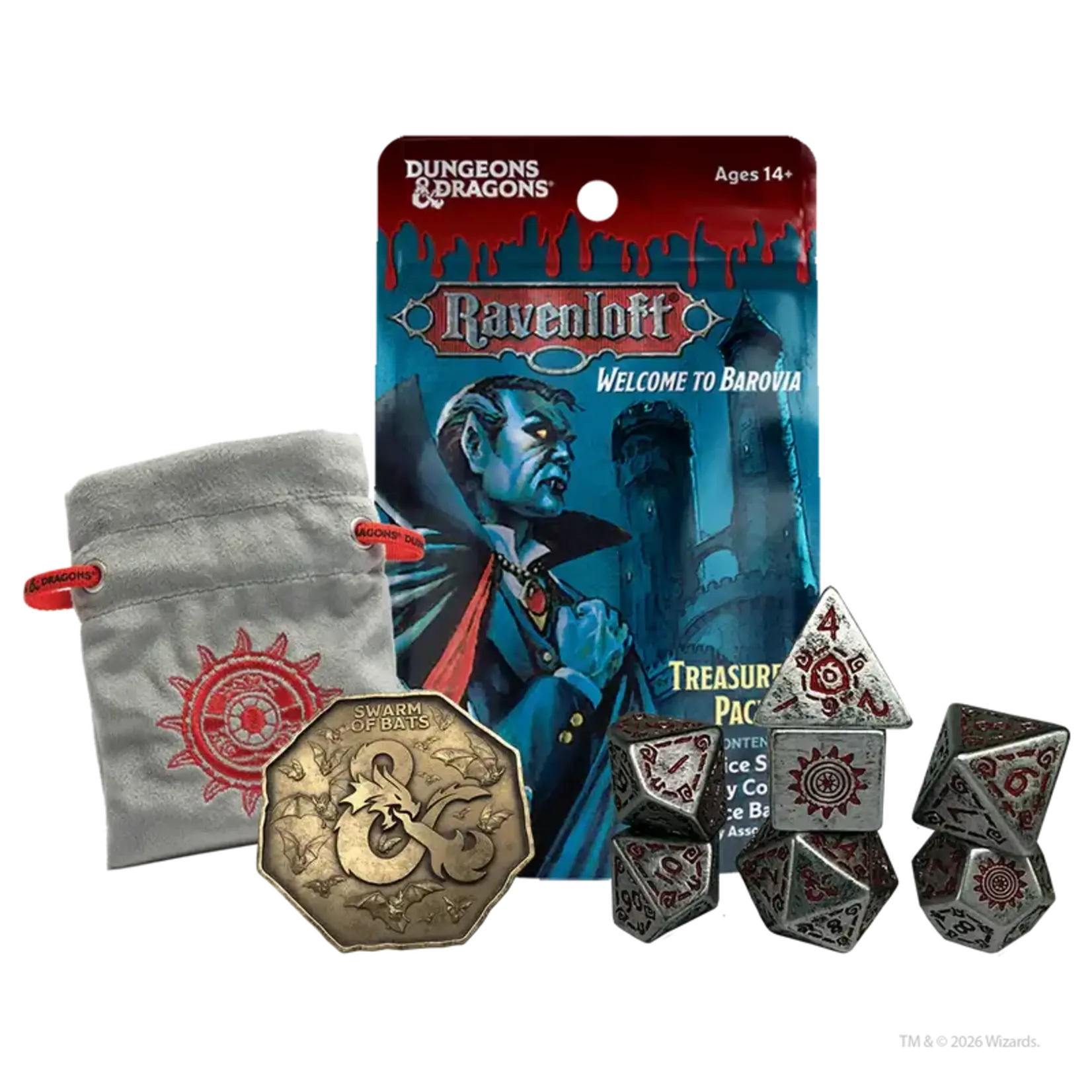Sirius Dice D&D Ravenloft: Castle Ravenloft Treasure Pack