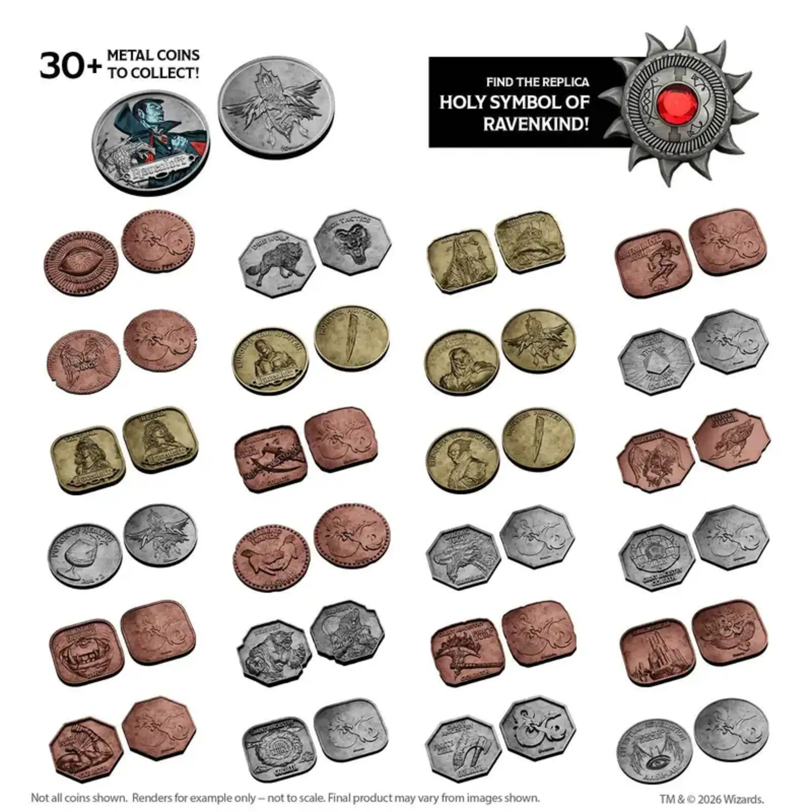 Sirius Dice D&D Ravenloft: Castle Ravenloft Treasure Pack
