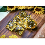 Chessex Translucent Yellow/white Polyhedral 7-Dice Set