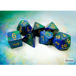 Chessex Gemini Blue-Green/gold Polyhedral 7-Dice Set