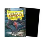 Arcane Tinmen Dragon Shield Sleeves Matte Black 100Ct