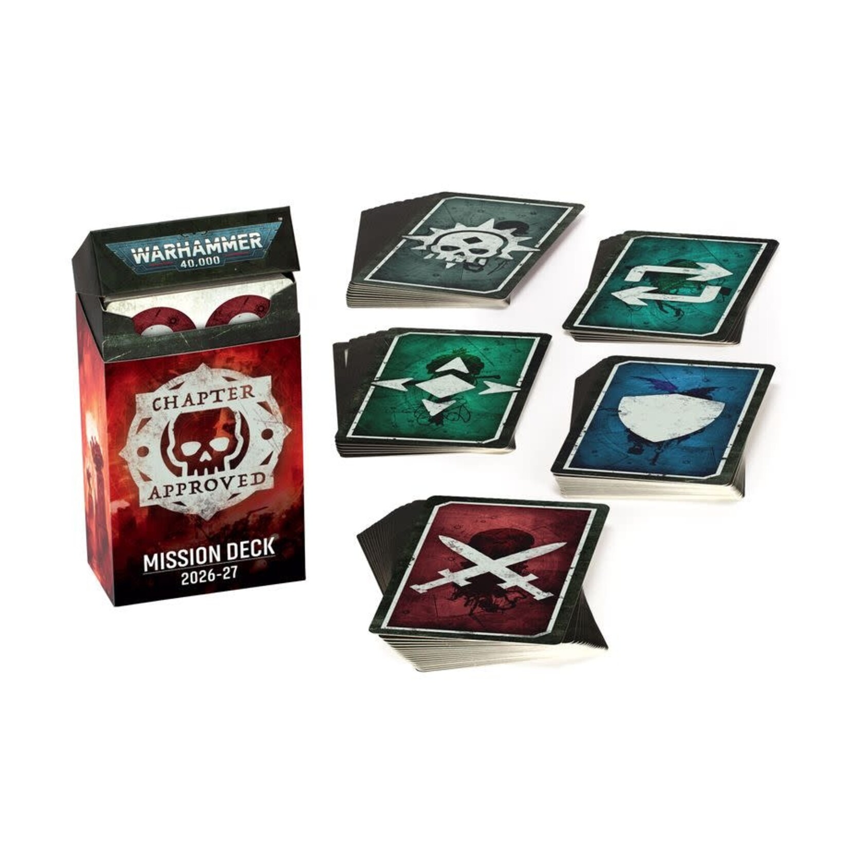 Games Workshop Warhammer 40k: Chapter Approved Mission Deck 2026-27