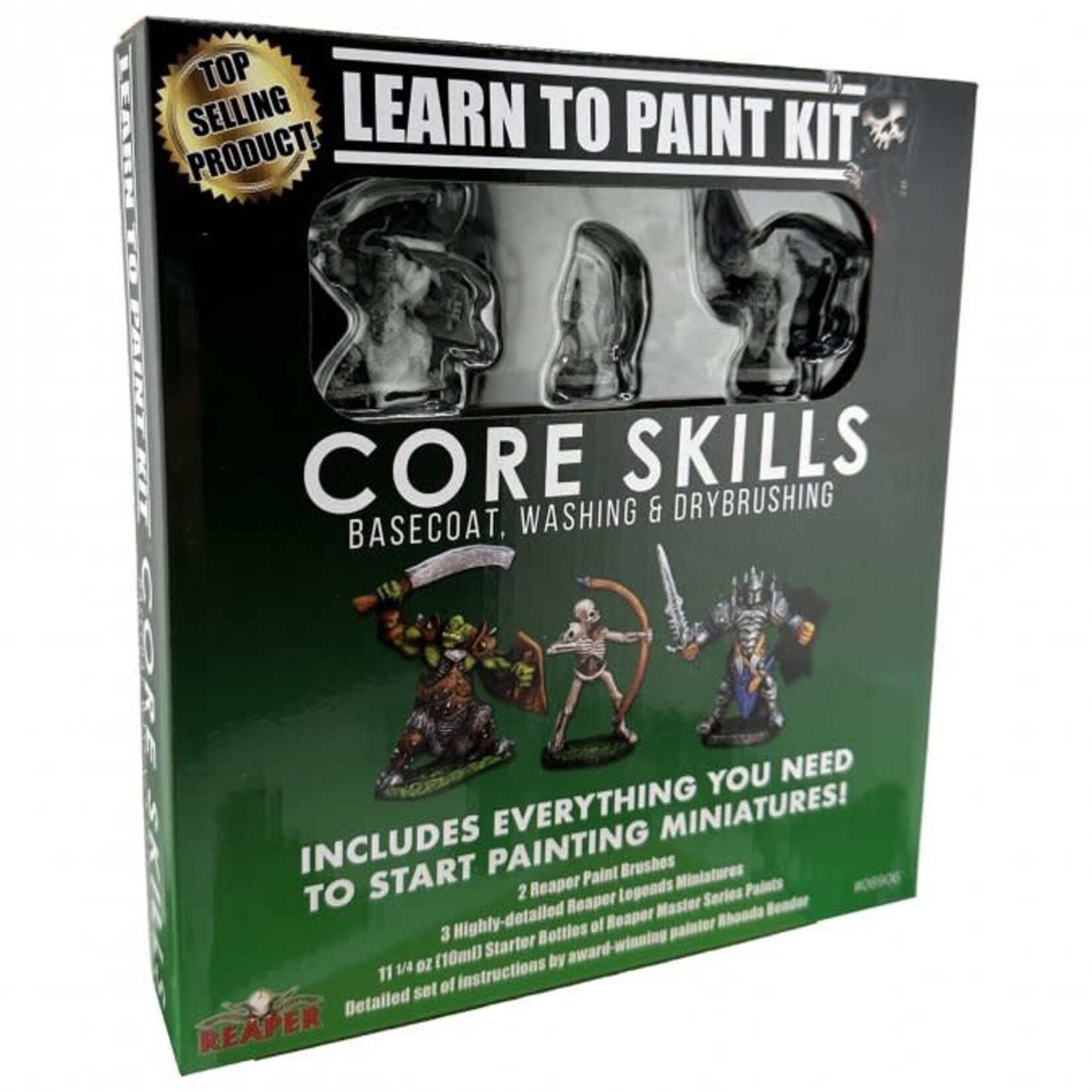 Reaper Miniatures Learn To Paint Kit: Core Skills
