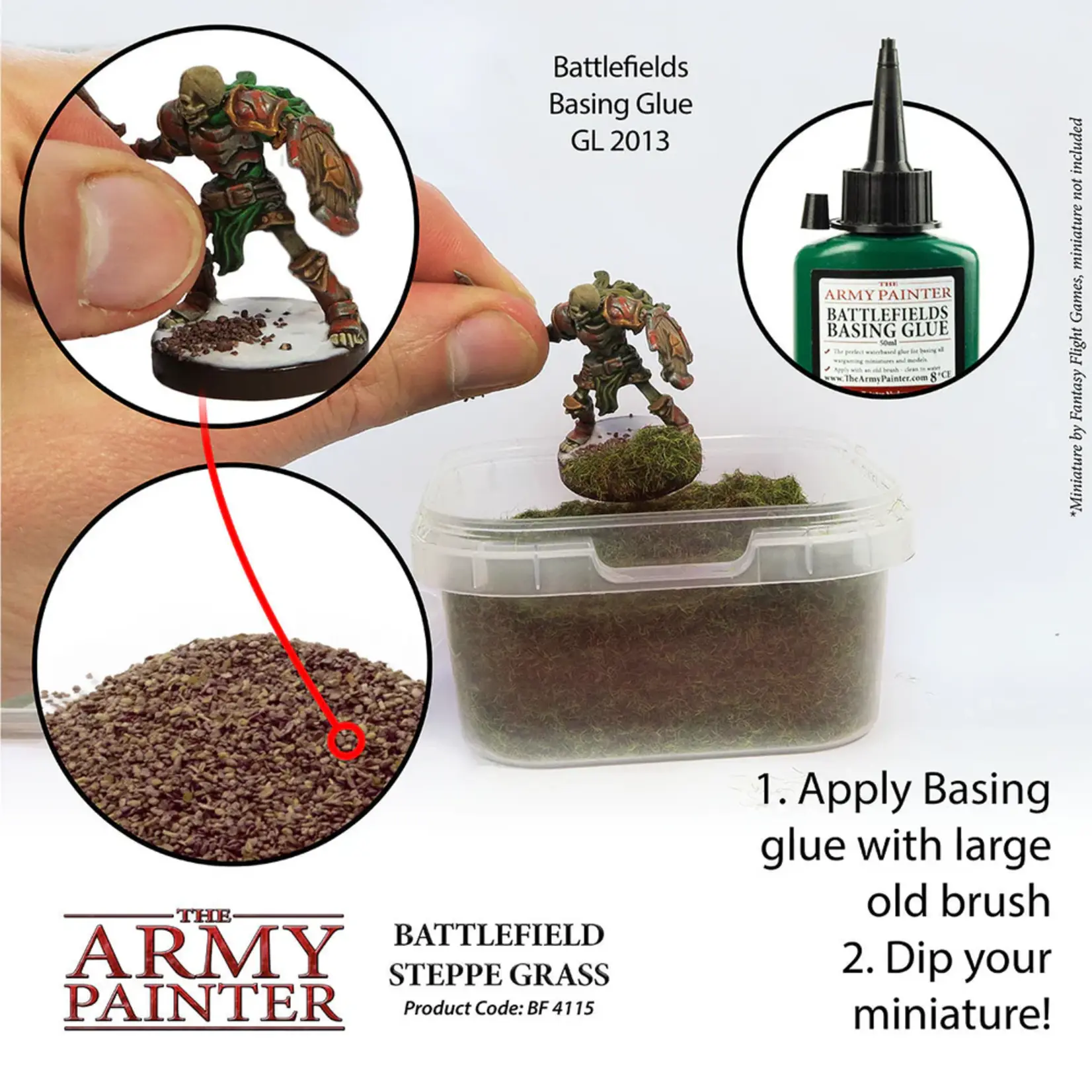 Army Painter Battlefields: Static Steppe Grass (150Ml)