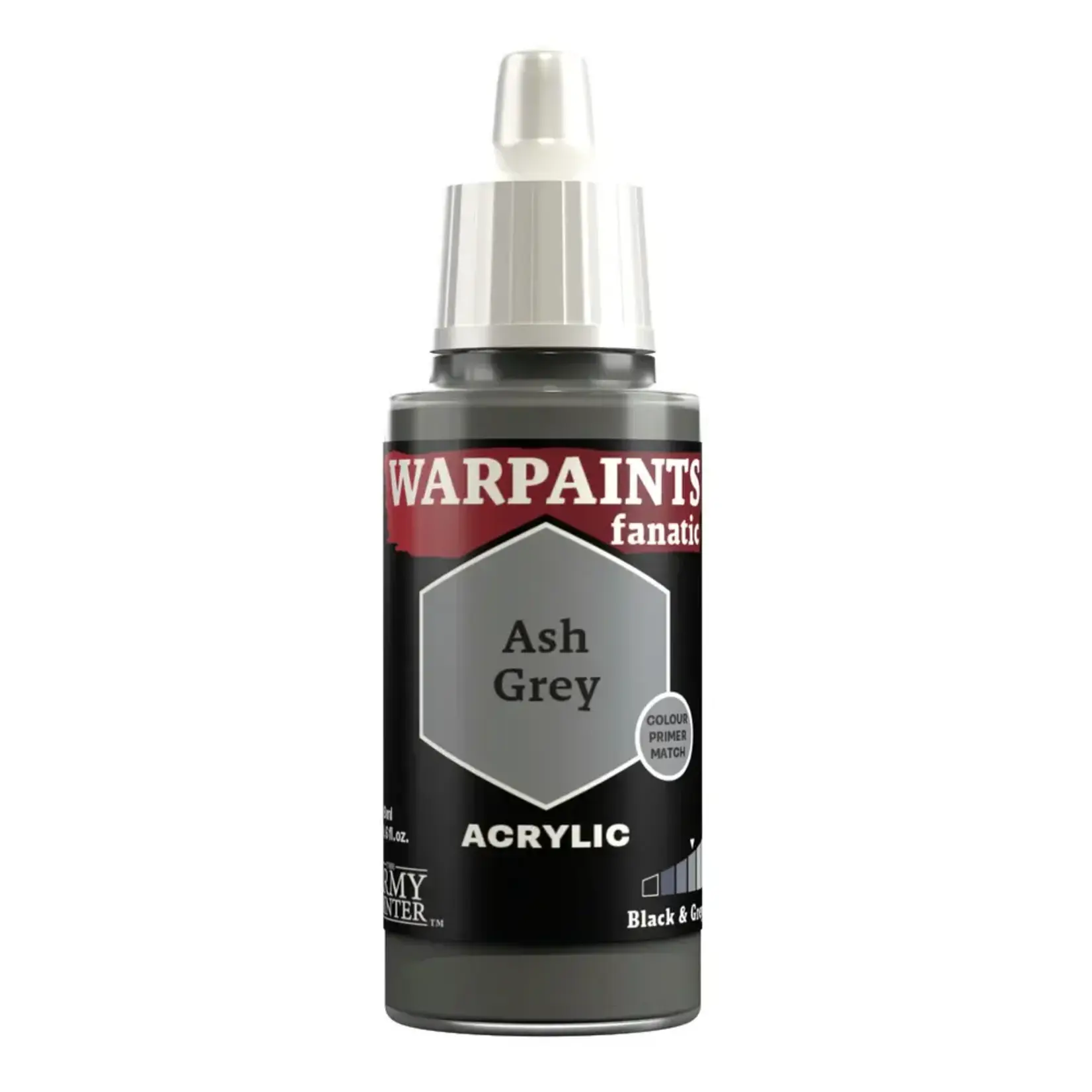 Army Painter Warpaints: Fanatic Acrylic Ash Grey