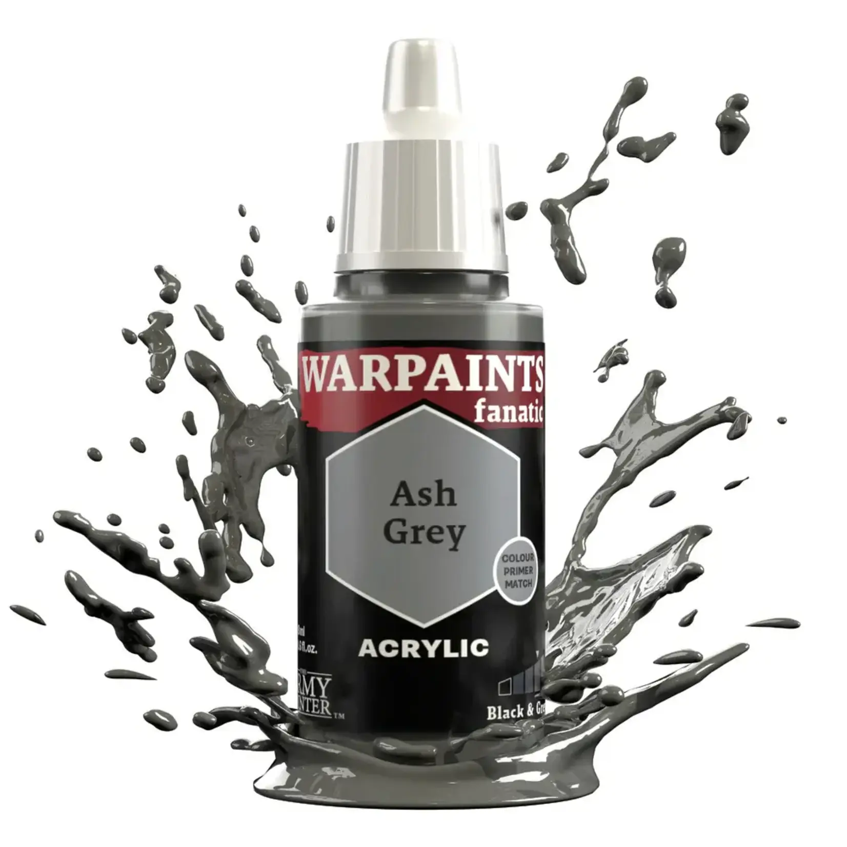 Army Painter Warpaints: Fanatic Acrylic Ash Grey