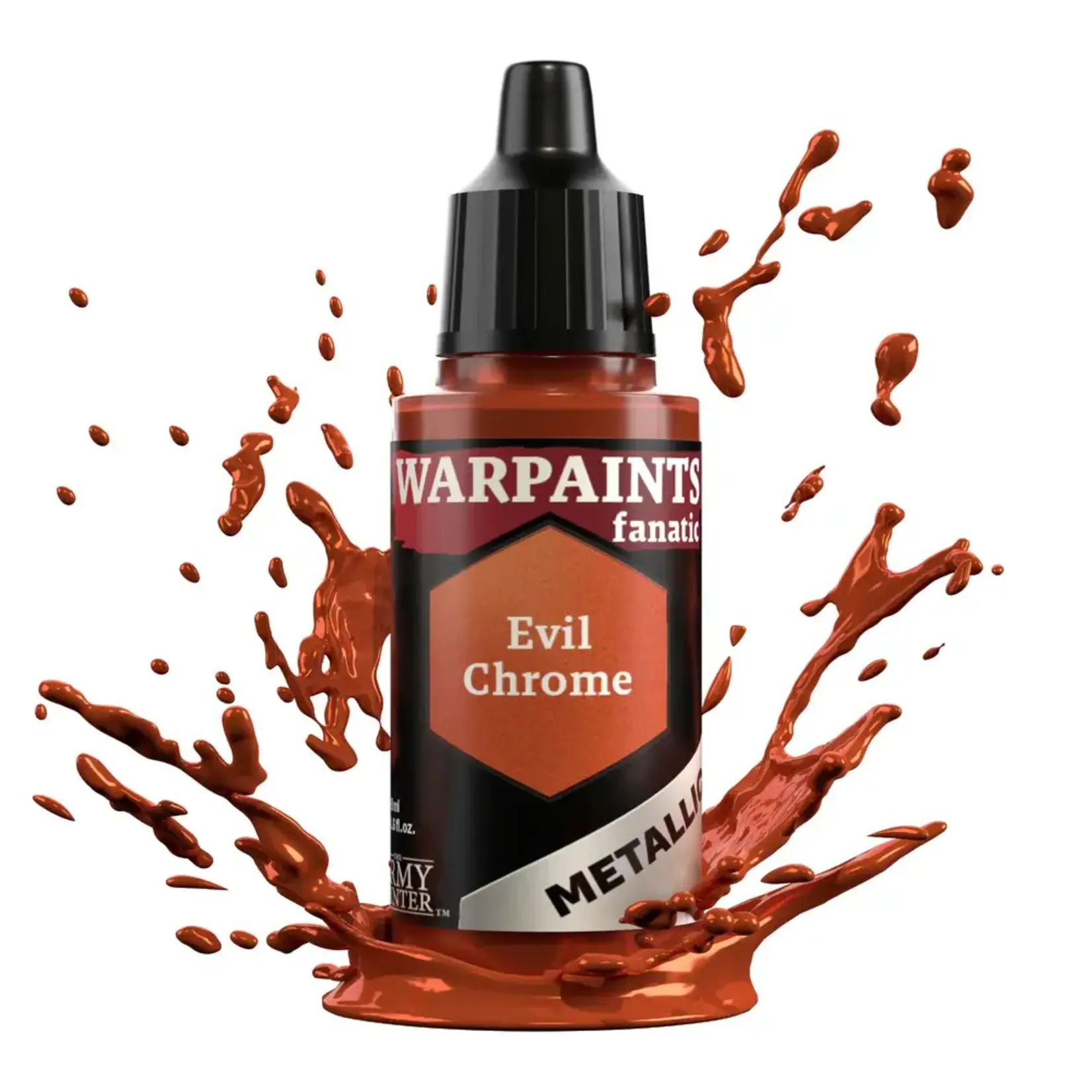 Army Painter Warpaints: Fanatic Metallics Evil Chrome