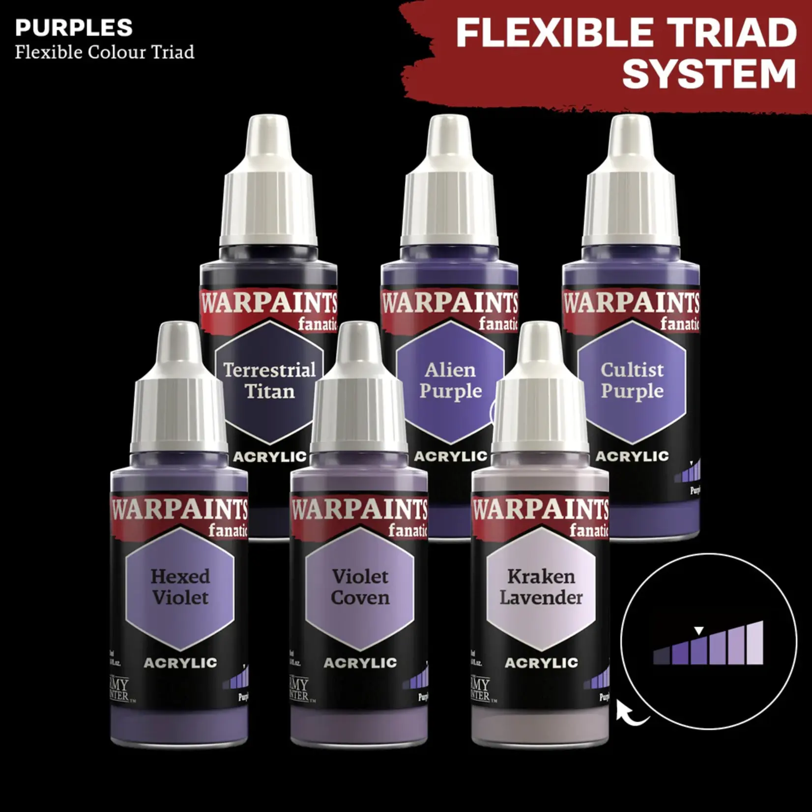 Army Painter Warpaints: Fanatic Acrylic Cultist Purple