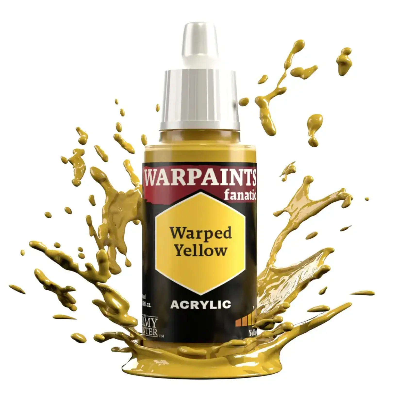 Army Painter Warpaints: Fanatic Acrylic Warped Yellow