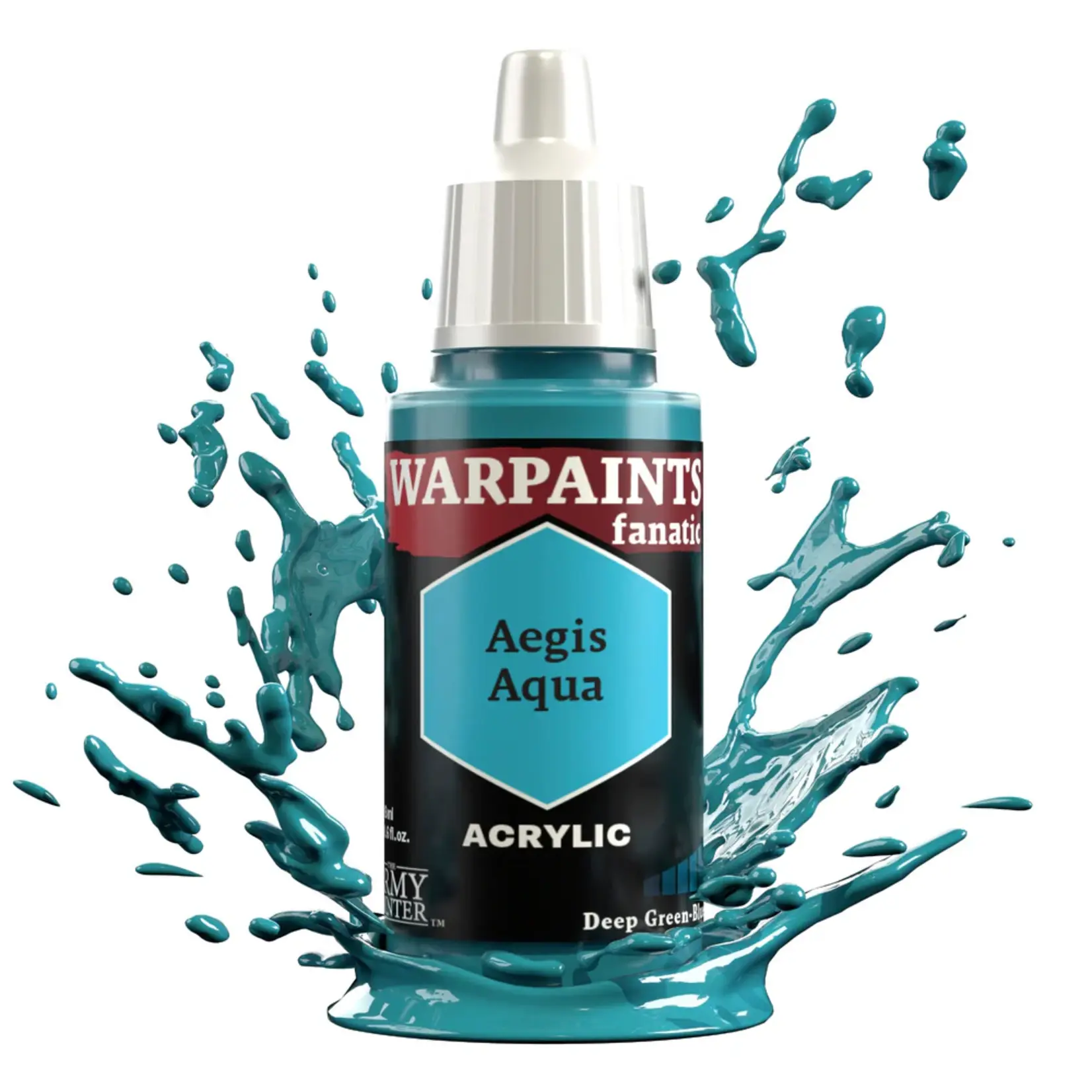 Army Painter Warpaints: Fanatic Acrylic Aegis Aqua