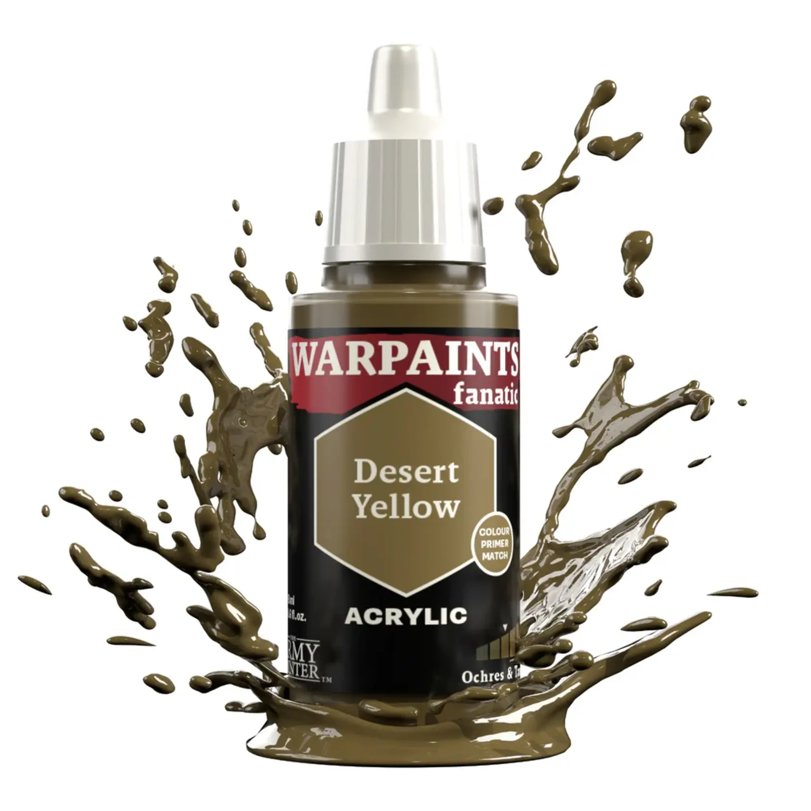 Army Painter Warpaints: Fanatic Acrylic Desert Yellow