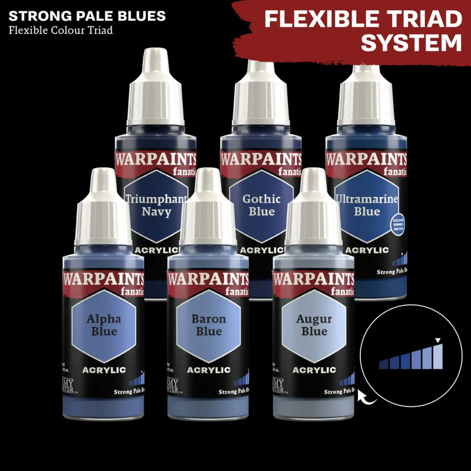 Army Painter Warpaints: Fanatic Acrylic Augur Blue