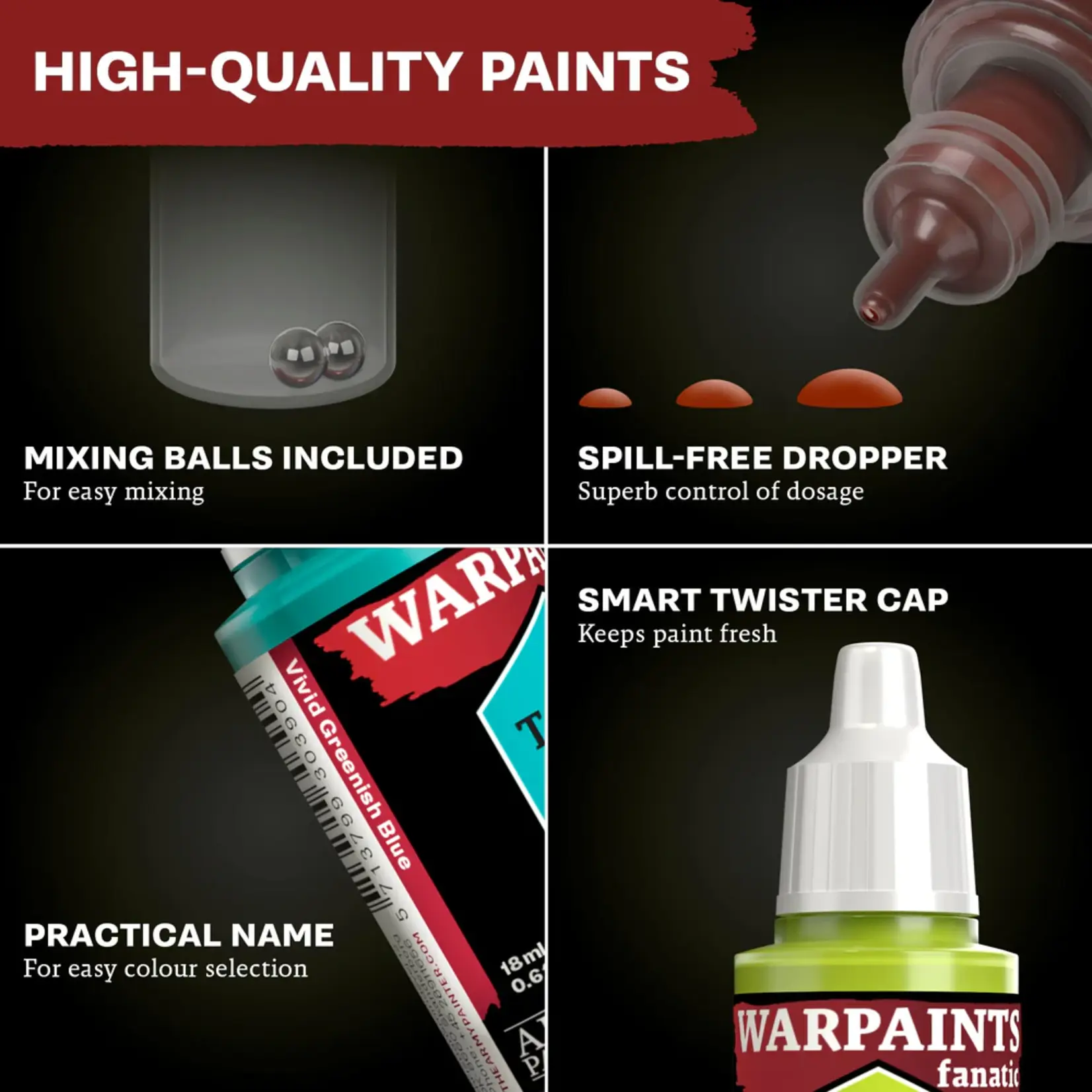 Army Painter Warpaints: Fanatic Acrylic Augur Blue