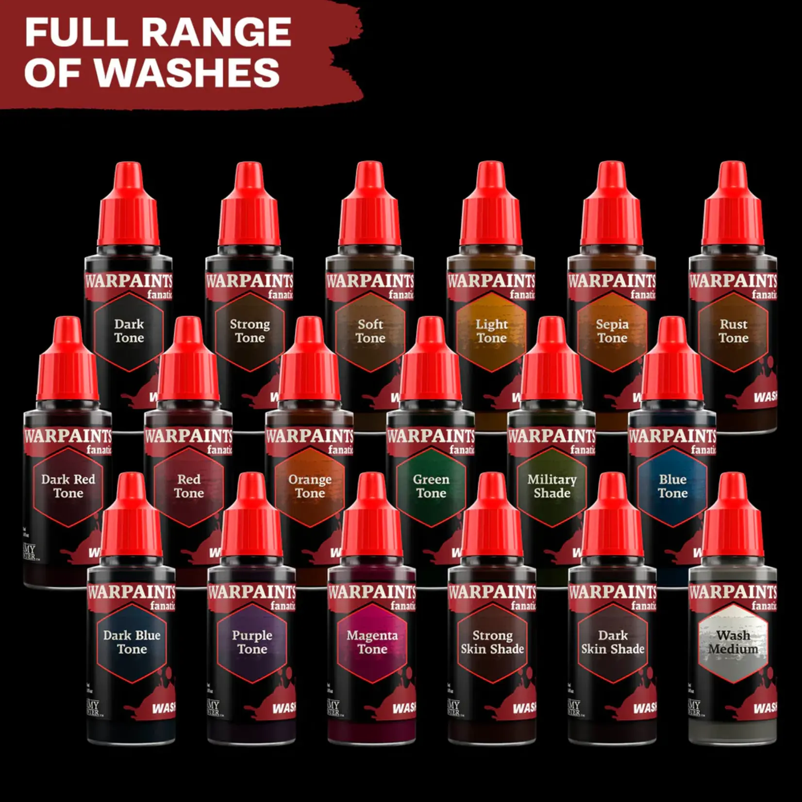 Army Painter Warpaints: Fanatic Wash Dark Skin Shade