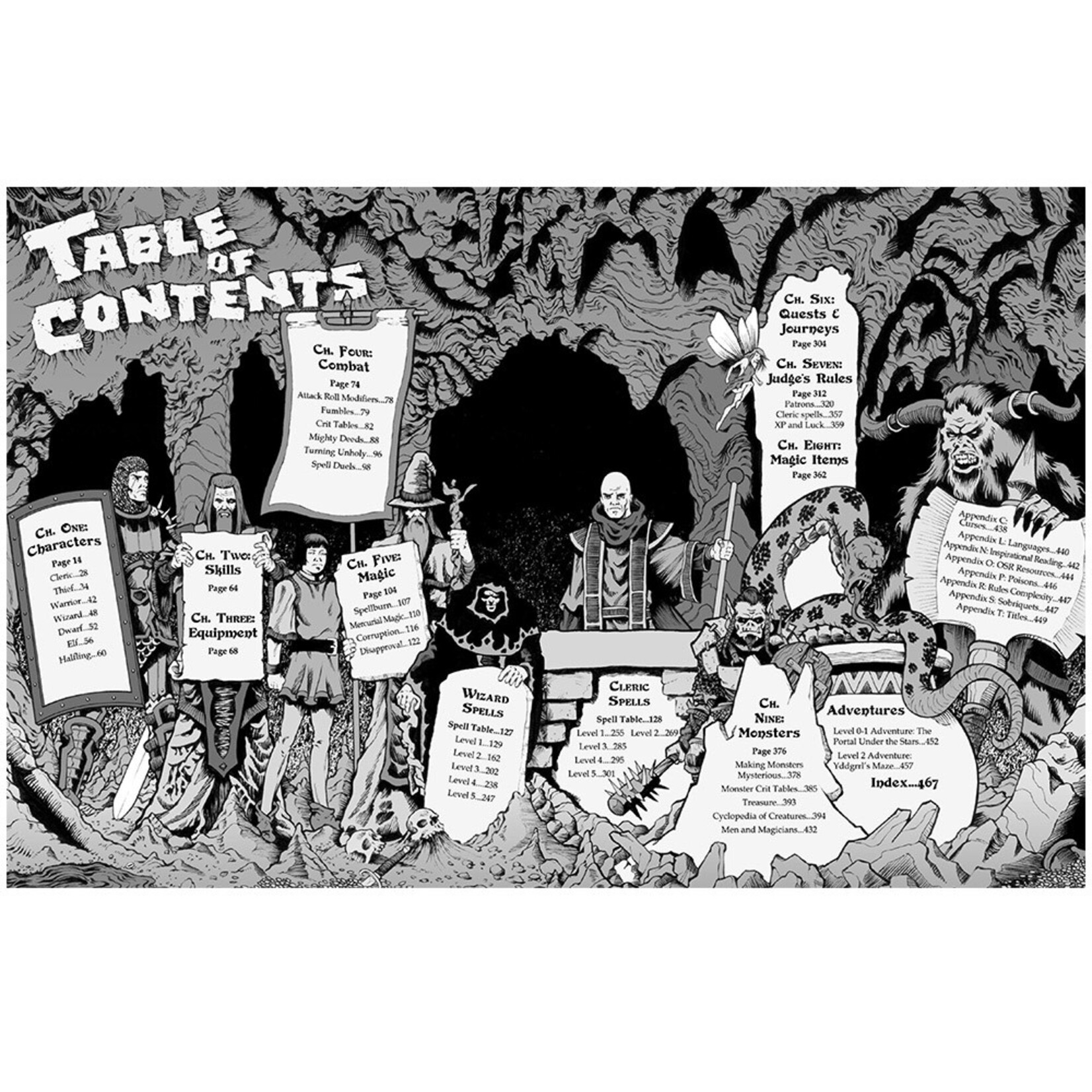 Goodman Games Dungeon Crawl Classics: Core Rules - Softcover Edition