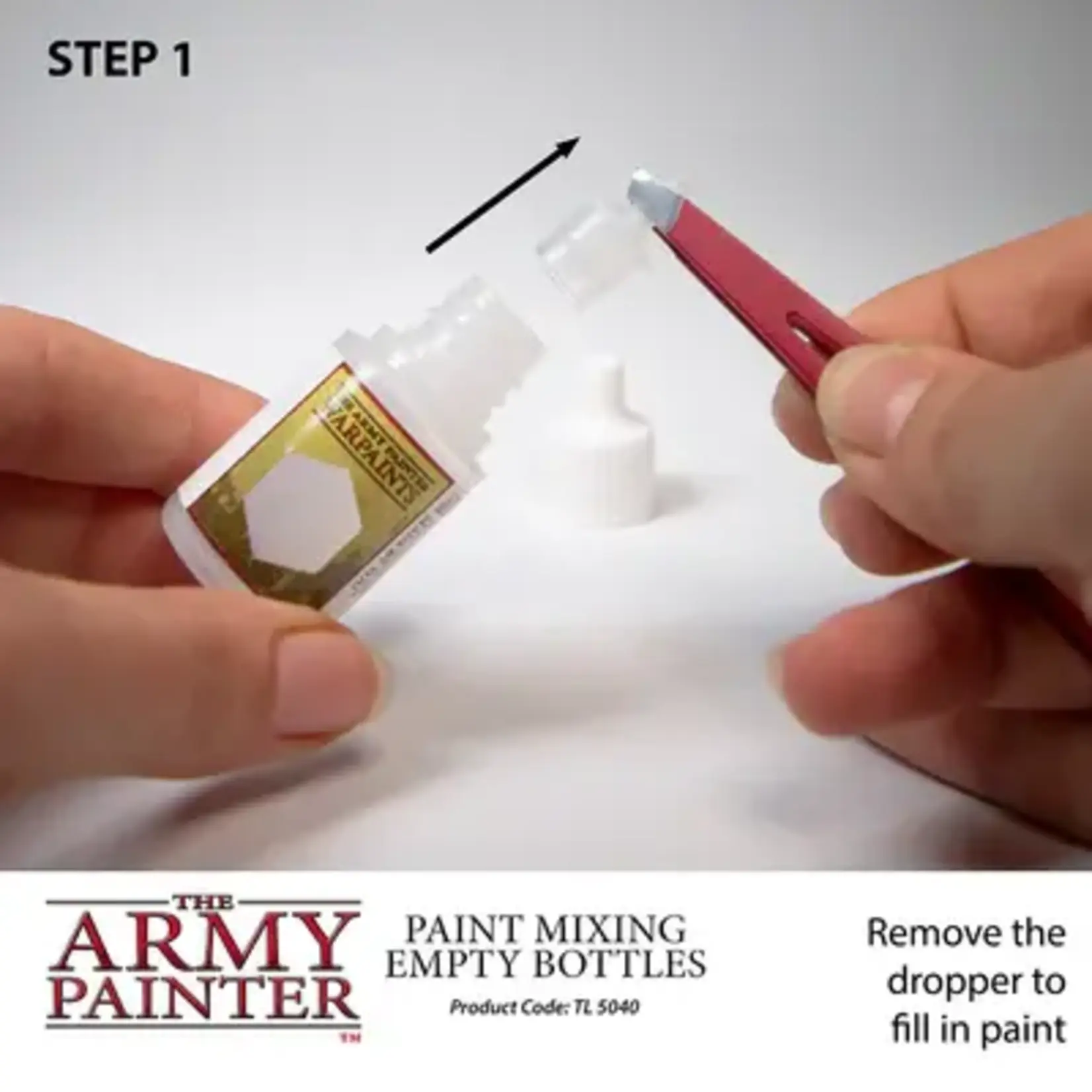 Army Painter Miniature & Model Tools: Empty Mixing Bottles