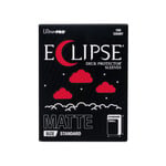 ULTRA PRO UP ECLIPSE MATTE STANDARD DECK PROTECTOR SLEEVES APPLE RED 105CT