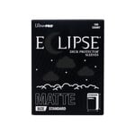 ULTRA PRO UP ECLIPSE MATTE STANDARD DECK PROTECTOR SLEEVES JET BLACK 105CT