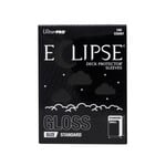 ULTRA PRO UP ECLIPSE GLOSS STANDARD DECK PROTECTOR SLEEVES JET BLACK 105CT