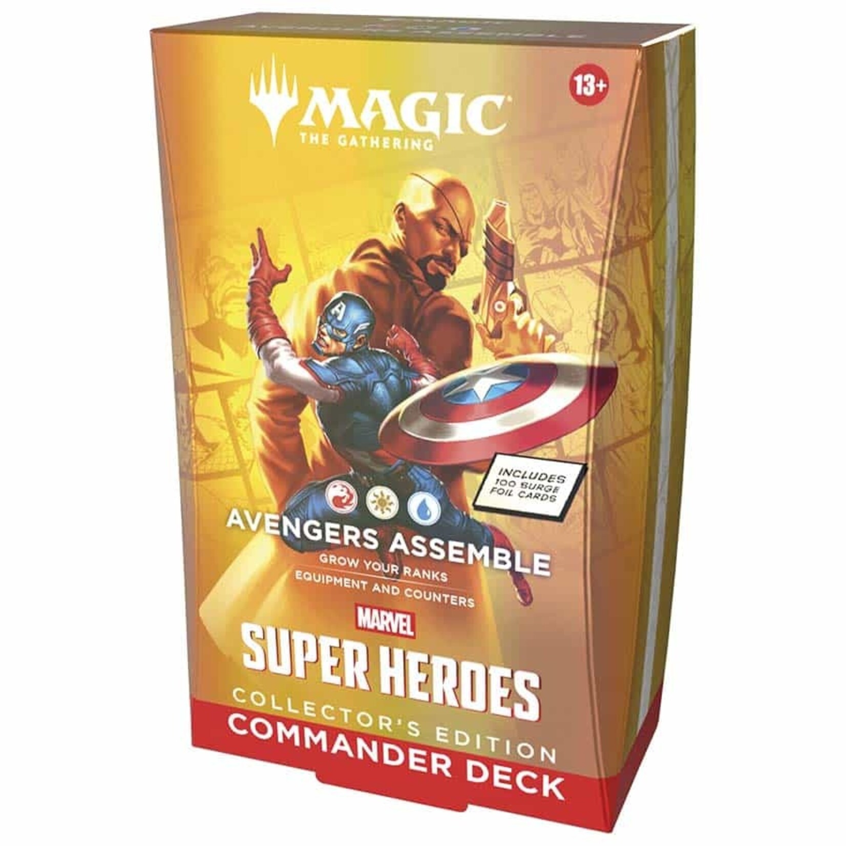 Wizards of the Coast MTG: MSH MARVEL SUPER HEROES COLLECTOR COMMANDER DECK - AVENGERS ASSEMBLE