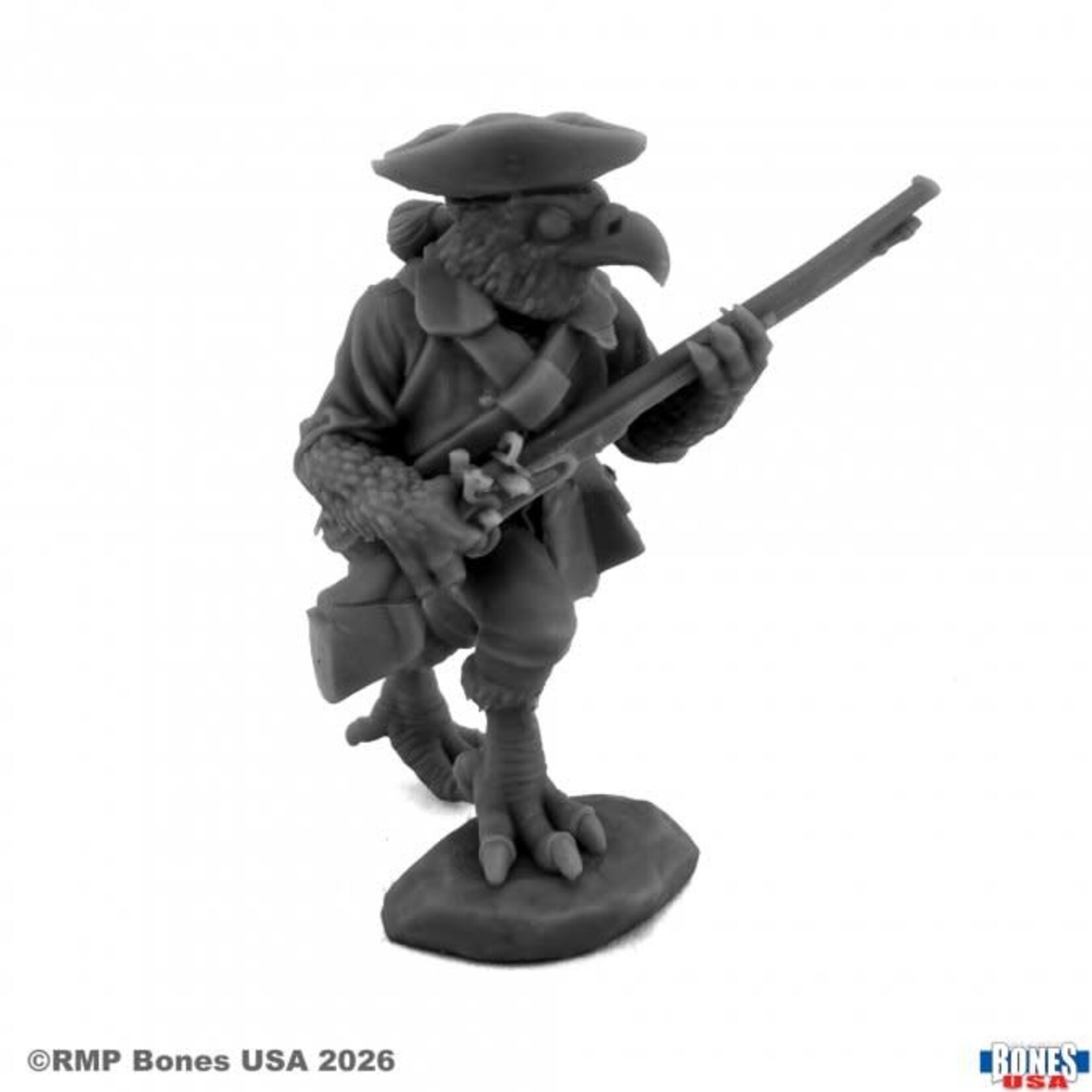Reaper Miniatures Samuel Baldwin, Raptor Minuteman