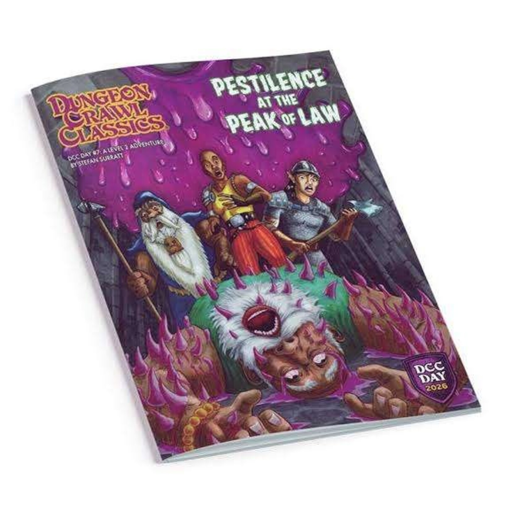 Goodman Games DCC Pestilence at the Leak of Law