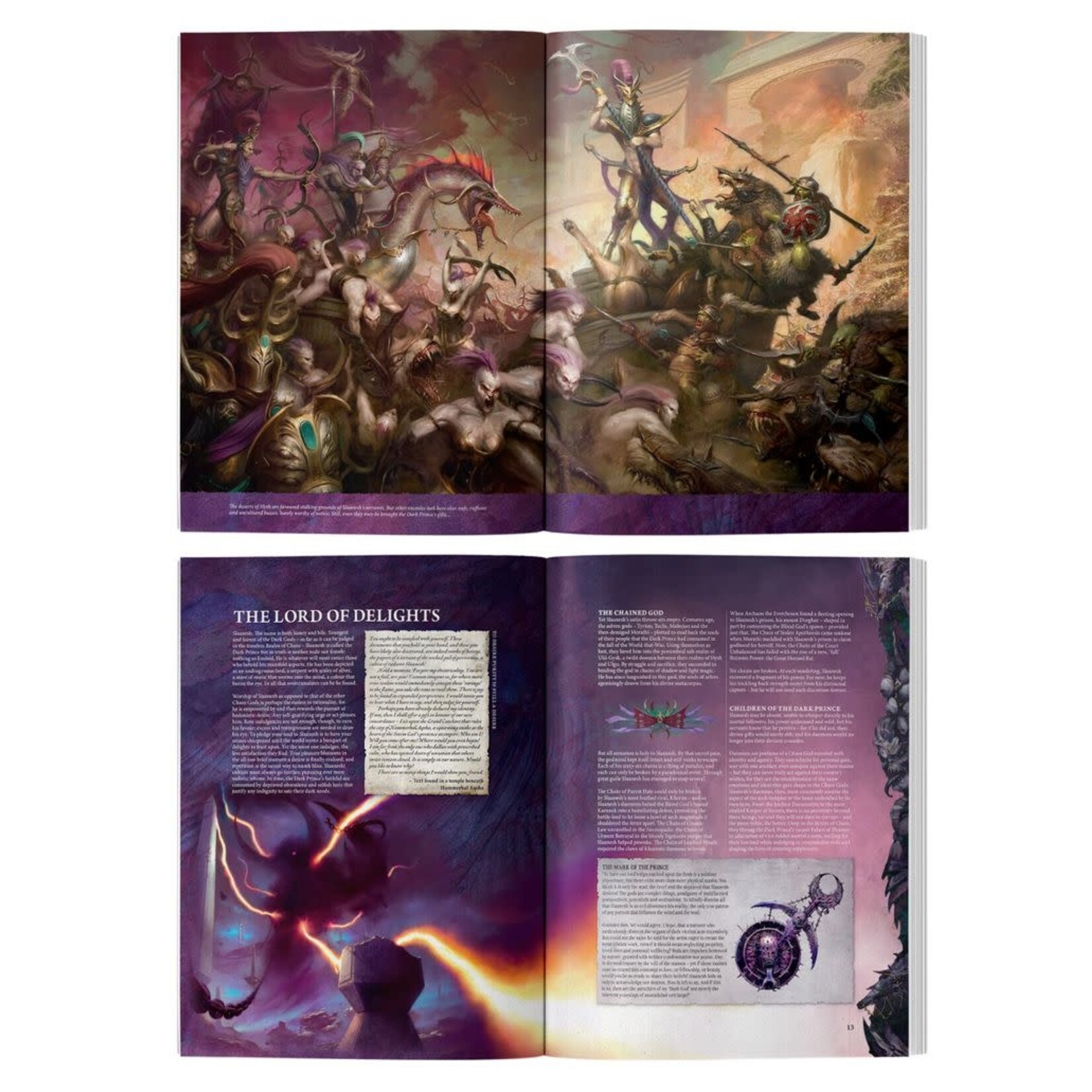 Games Workshop Battletome: Hedonites of Slaanesh