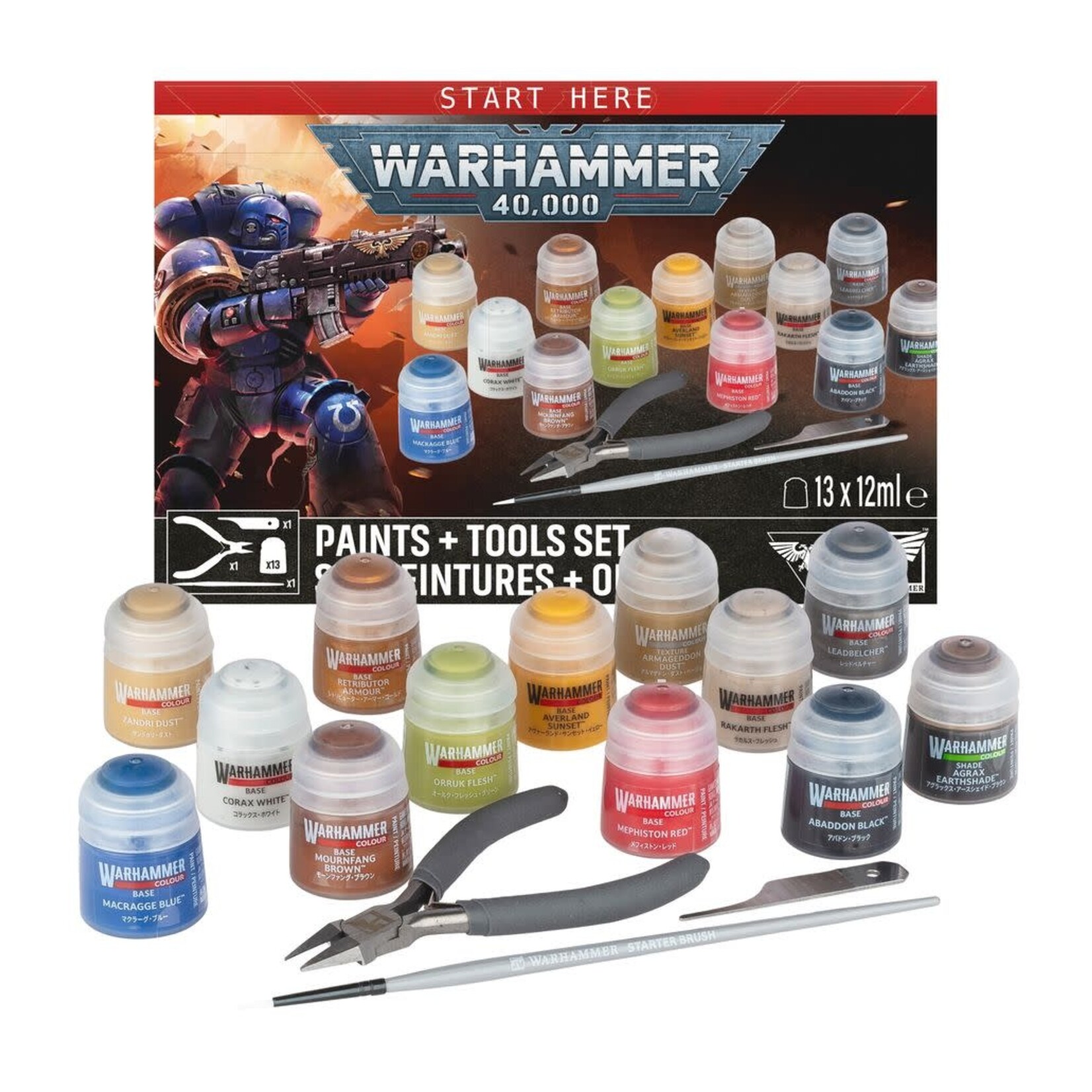 Games Workshop 40K Paints+Tools