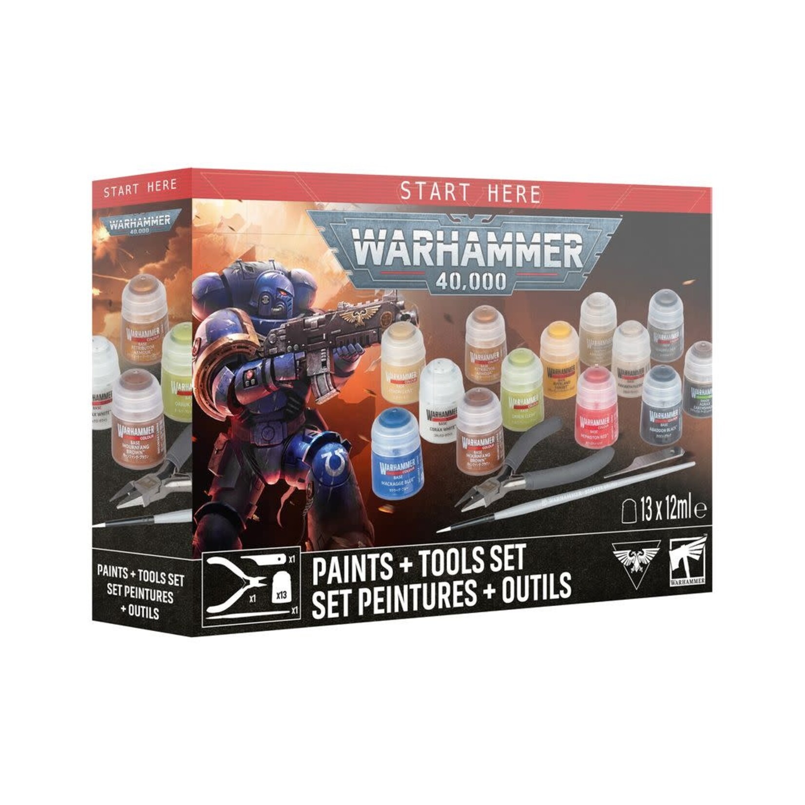 Games Workshop 40K Paints+Tools