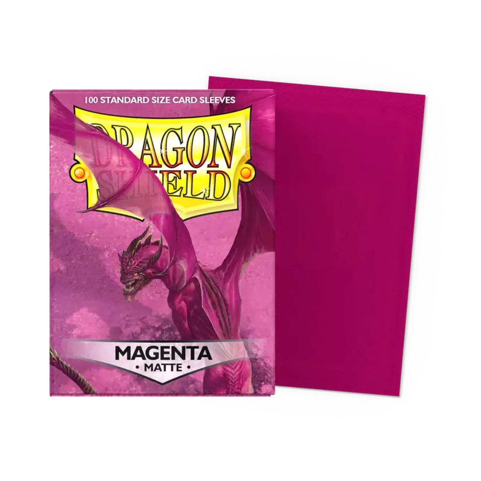 Arcane Tinmen Dragon Shield Sleeves Matte Magenta 100Ct