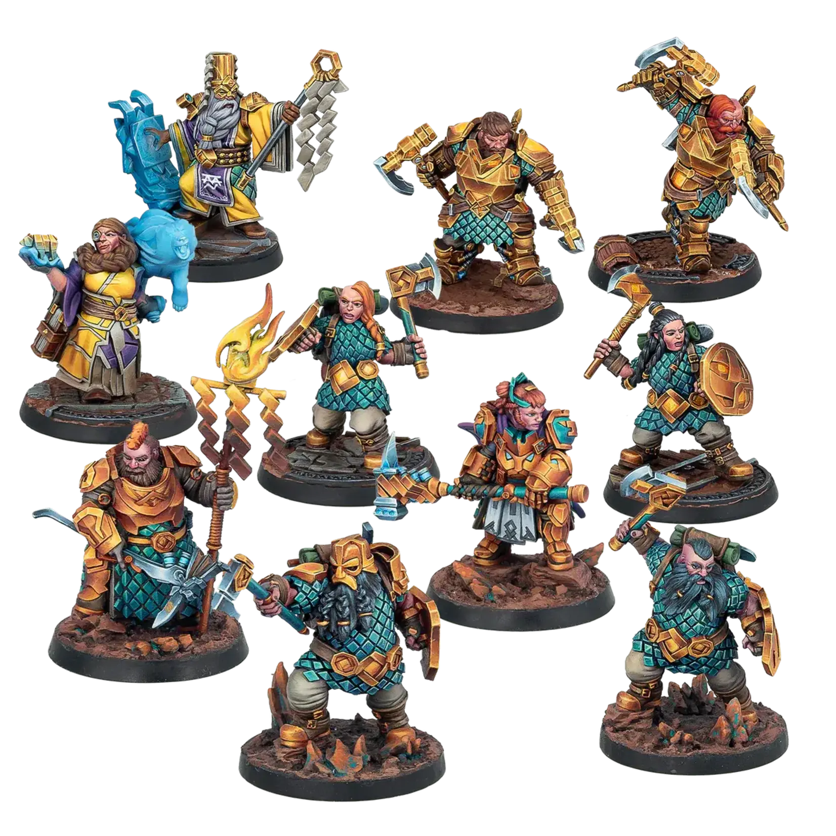 Corvus Belli Warcrow - Mounthaven Action Pack
