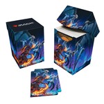 ULTRA PRO ULTRA PRO: MAGIC THE GATHERING: UNIVERSES BEYOND: FINAL FANTASY: 100+ DECK BOX IFRIT VS BAHAMUT
