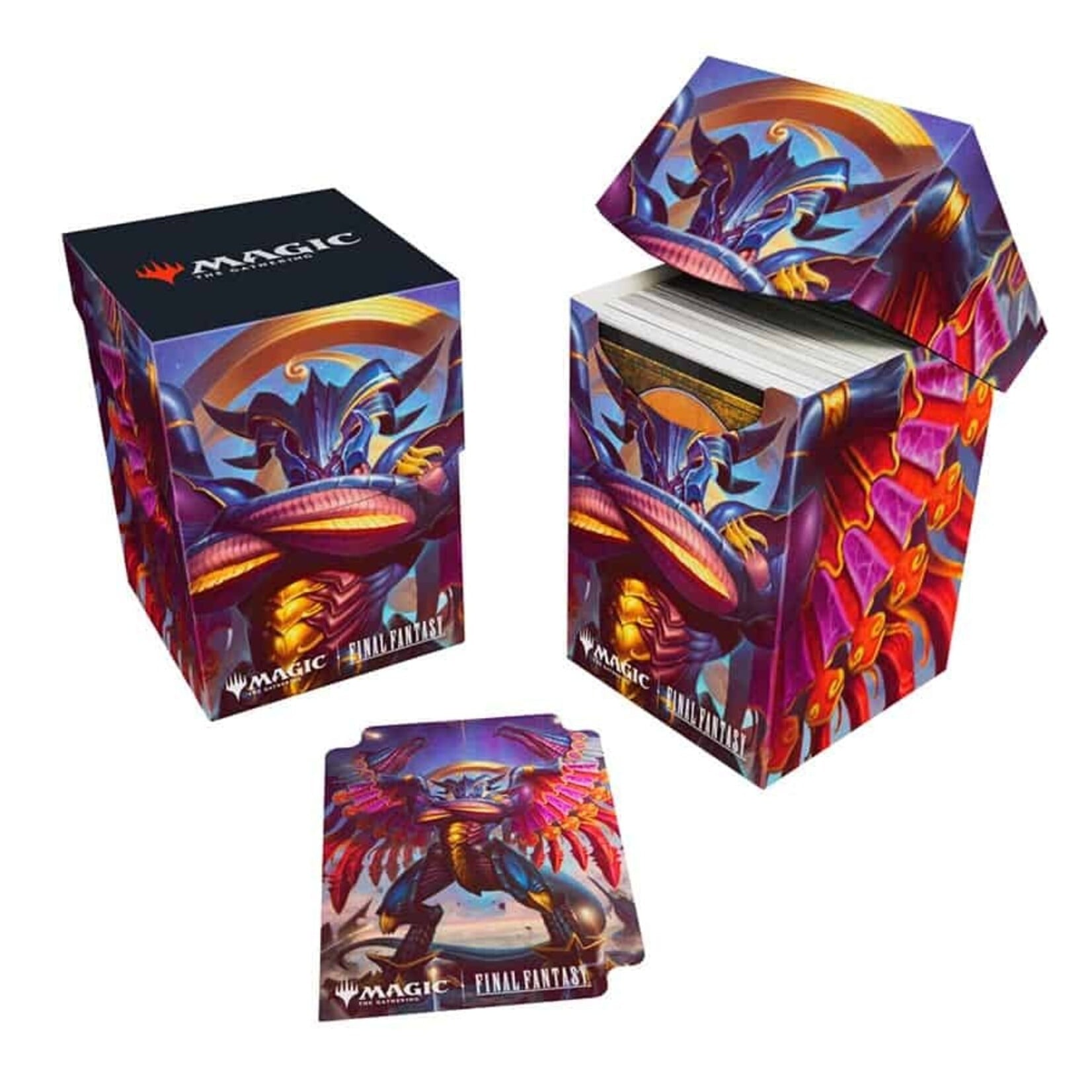 ULTRA PRO ULTRA PRO: MAGIC THE GATHERING: UNIVERSES BEYOND: FINAL FANTASY: 100+ DECK BOX  BAHAMUT