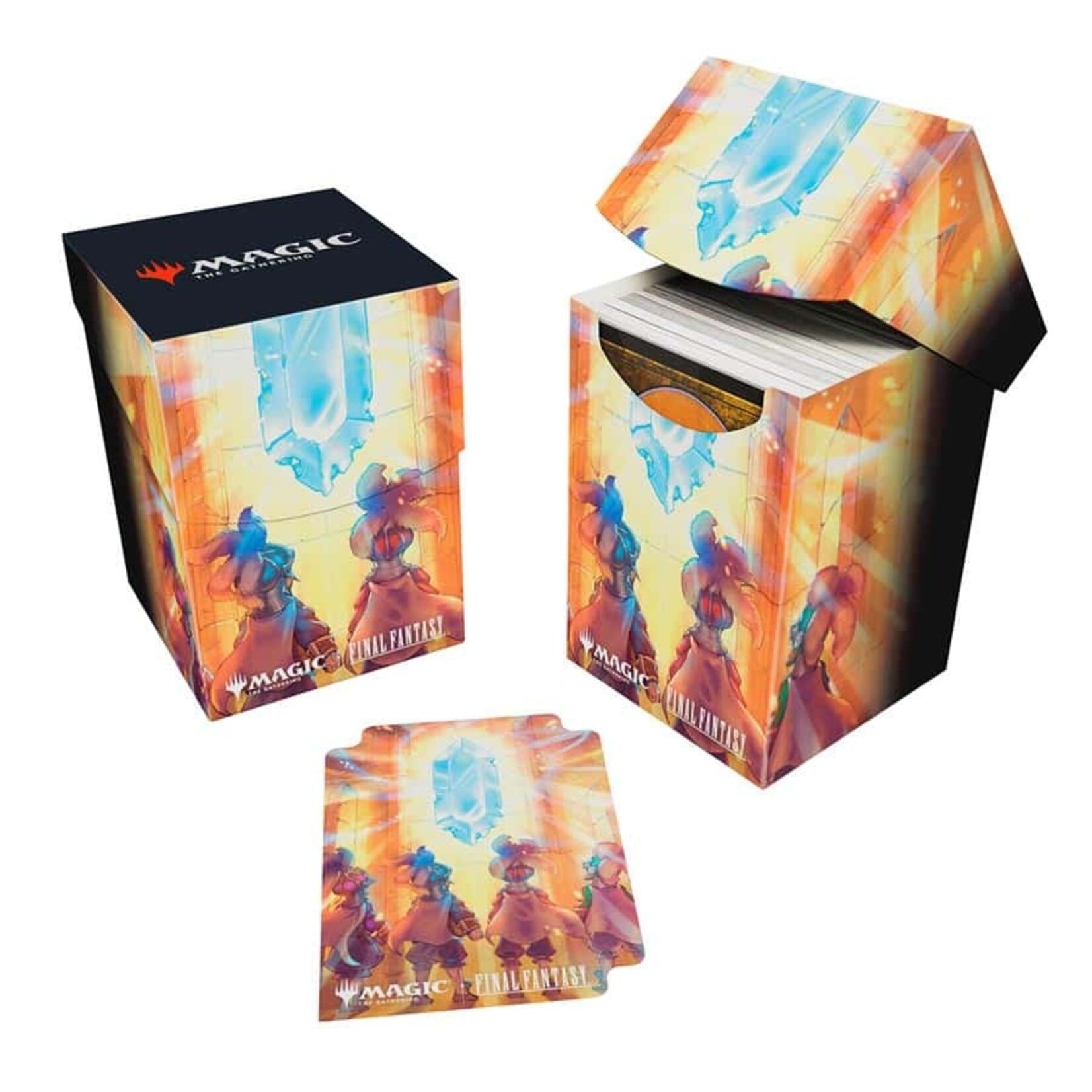 ULTRA PRO ULTRA PRO: MAGIC THE GATHERING: UNIVERSES BEYOND: FINAL FANTASY: 100+ DECK BOX THE CRYSTAL'S CHOSEN