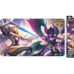 UVS GAMES RIFTBOUND TCG: LEAGUE OF LEGENDS: SET 4 VENDETTA PLAYMAT KAYLE VS MORGANA