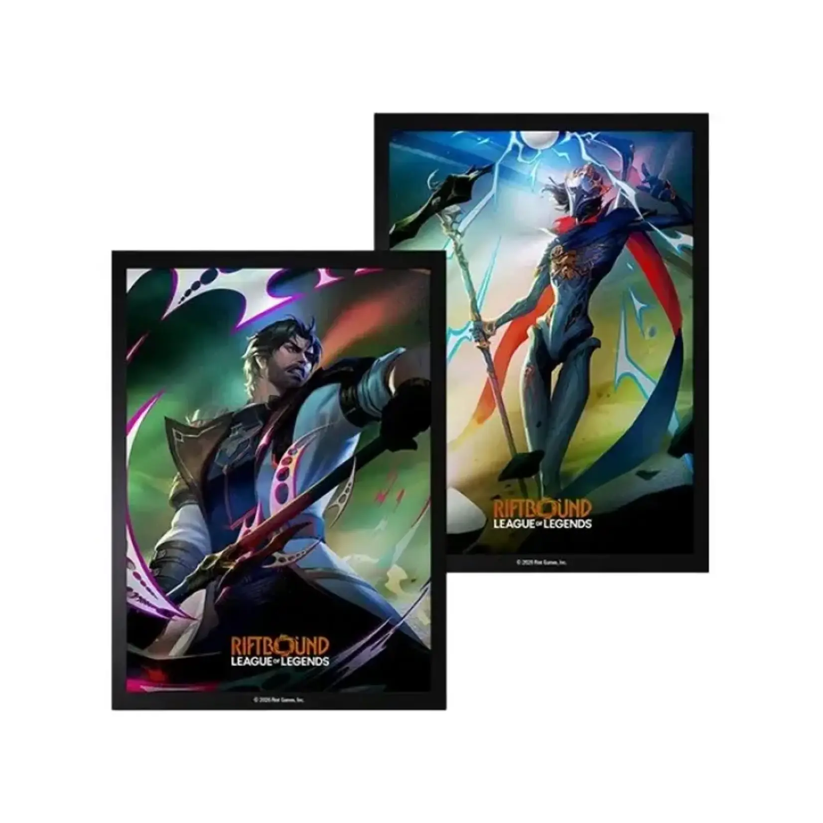 RIFTBOUND TCG: LEAGUE OF LEGENDS: SET 4 VENDETTA SLEEVES JAYCE VS VIKTOR