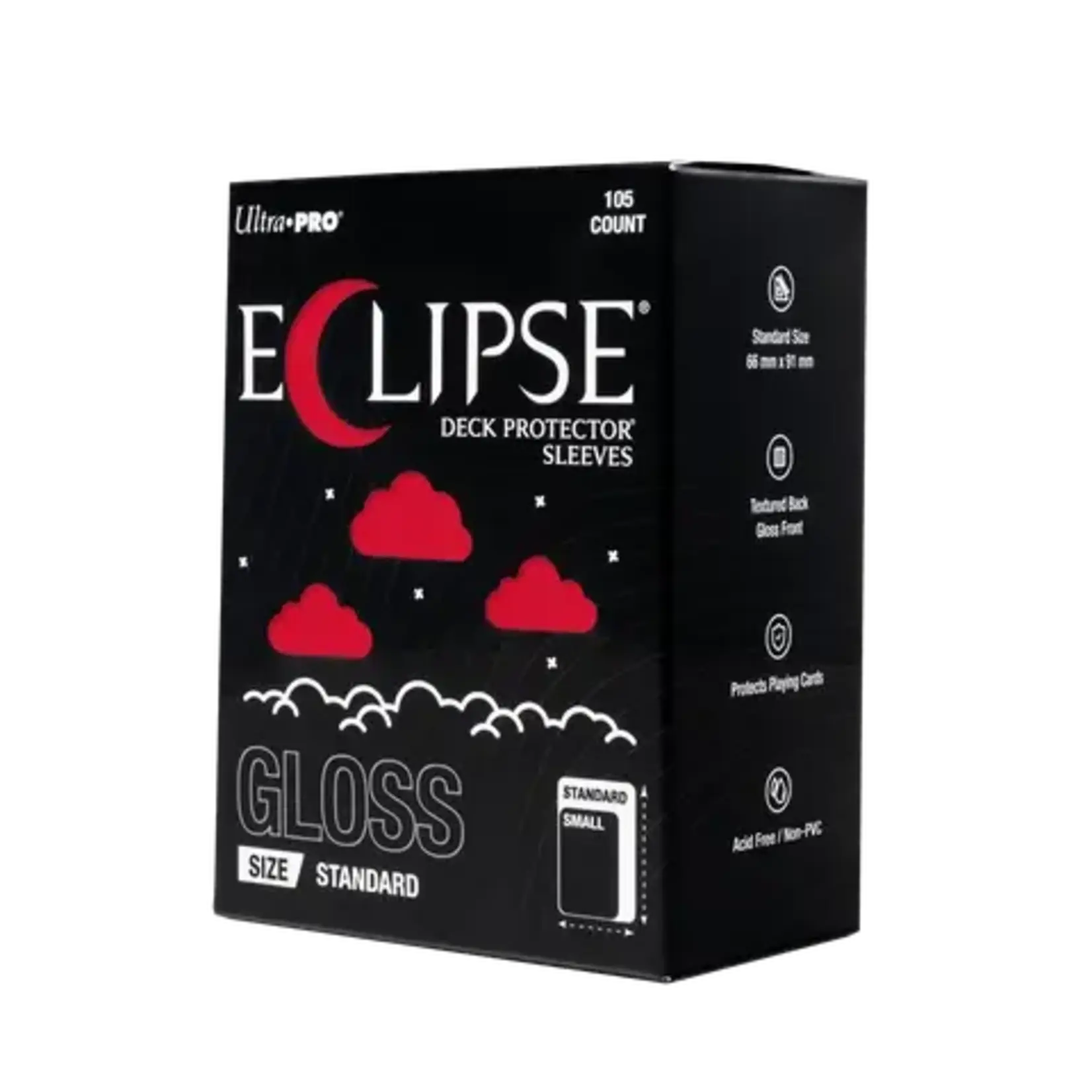 ULTRA PRO Eclipse Standard Gloss DP Red 105ct