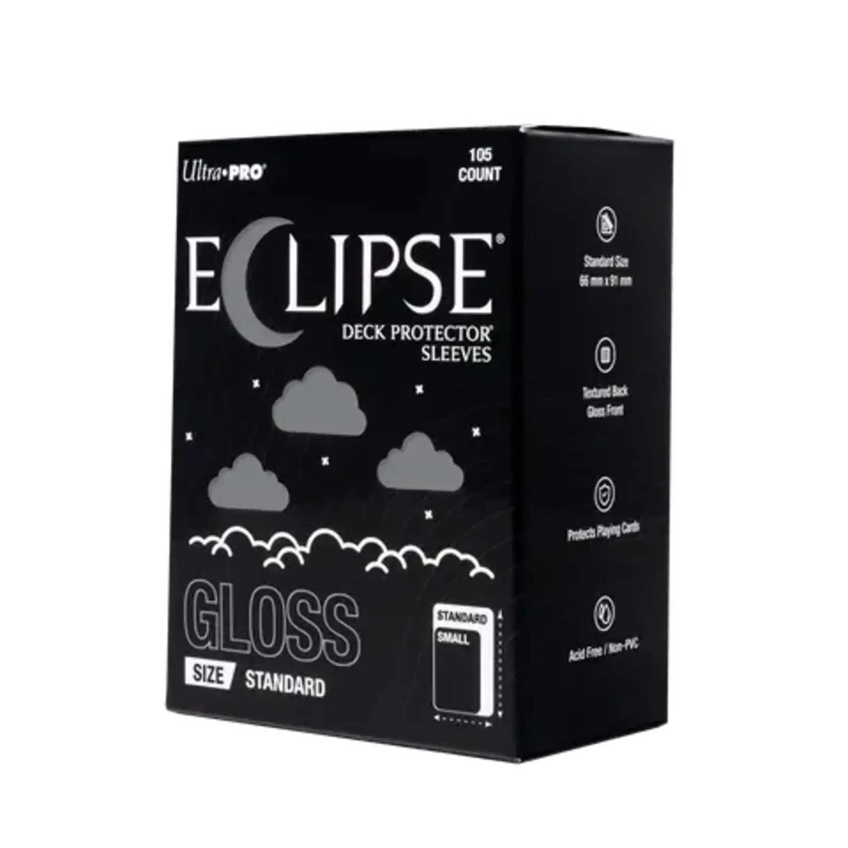 ULTRA PRO Eclipse Standard Gloss DP Smoke Grey 105ct