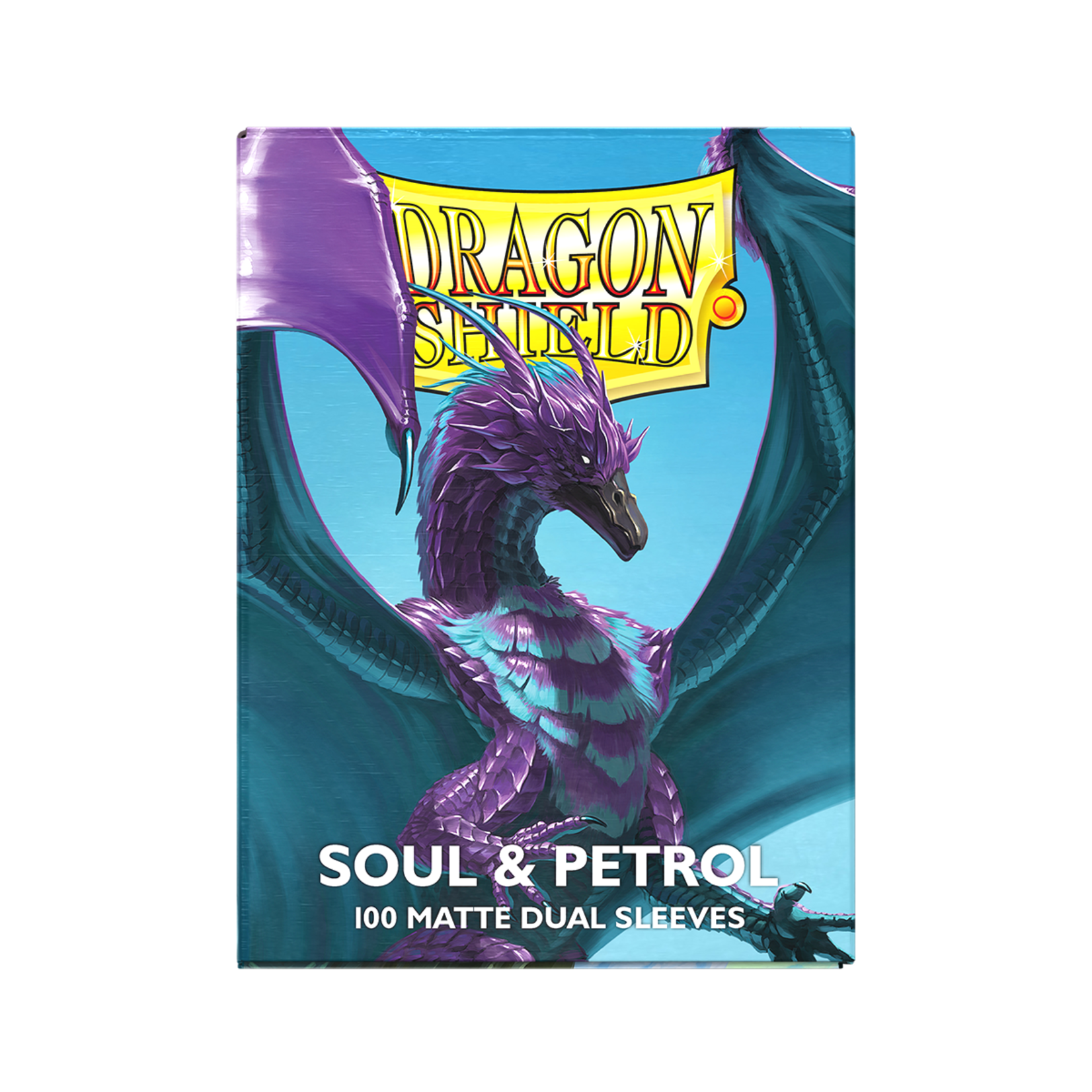Arcane Tinmen DRAGON SHIELD SLEEVES MATTE DUAL SOUL AND PETROL 100CT